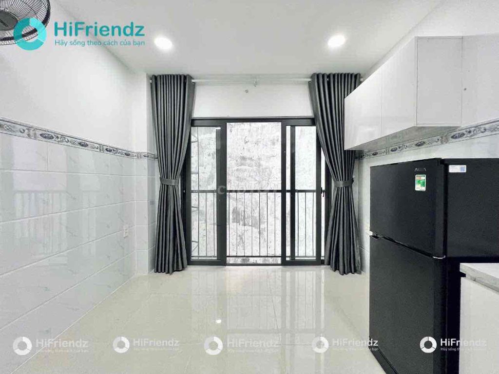 Phòng cho thuê tại Lê Quang Định 30m² giá 4.5 triệu - Nhà mới xây, đầy đủ tiện nghi!