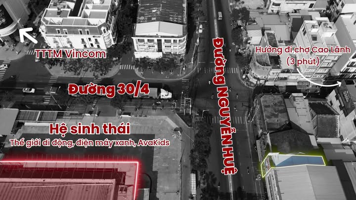 Nhà FrontHouse 38 Nguyễn Huệ, TP. Cao Lãnh, 80m² - Mặt tiền đắc địa kinh doanh sầm uất!