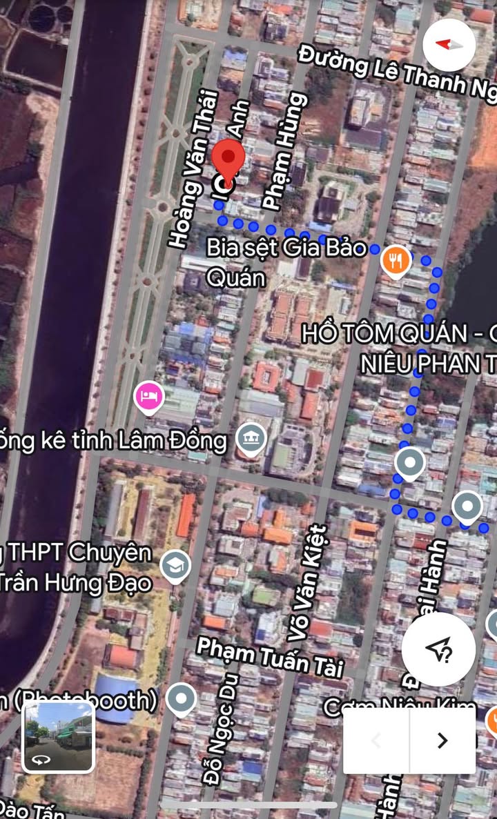 Mặt tiền nhựa KDC Hùng Vương, Phú Thuỷ, Phan Thiết - Diện tích 102m², giá 3.6 tỷ - Đầu tư sinh lời!