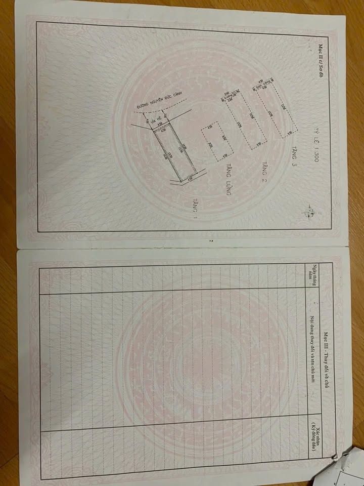 Nhà 3 tầng mặt tiền Nguyễn Đức Cảnh, Hải Châu 60m² giá 7.2 tỷ - Vị trí đẹp, không thể bỏ lỡ!