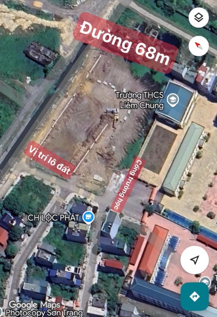 Đất dự án lô góc Liêm Chung 97m² giá 526.15 triệu - Vị trí vàng kinh doanh!