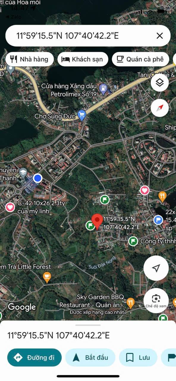 Đất nền trung tâm Gia Nghĩa 230m² giá 2.95 tỷ - Đầu tư sinh lời ngay!