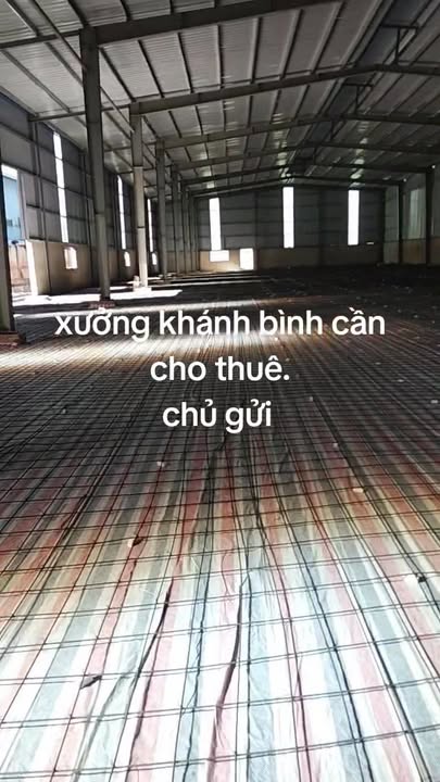 Nhà xưởng cho thuê tại Khánh Bình, Tân Uyên 2150m² - Pháp lý đầy đủ, giá tốt!