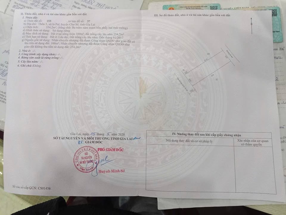 Đất thổ cư 100% tại Quốc Lộ 14, xã Ia Pal, 1035m² chỉ 2.35 tỷ - Nhà sẵn, kinh doanh thuận lợi!