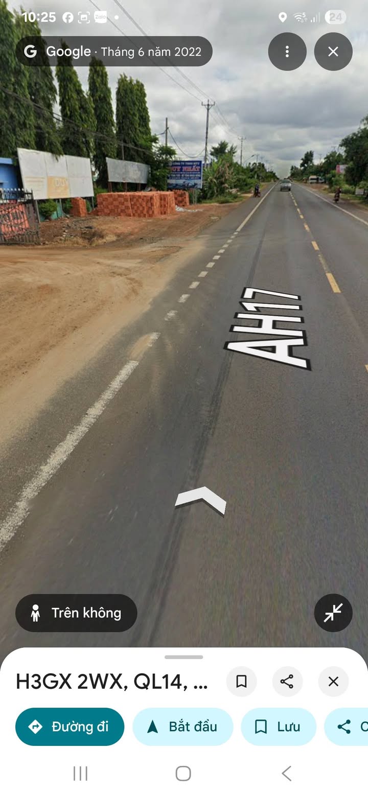 Đất thổ cư 715m² mặt tiền Quốc lộ 14 - Giá 17.875 tỷ, cơ hội đầu tư hấp dẫn!