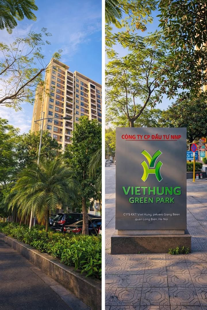 Căn hộ CT15 Green Park Long Biên 100m² giá thỏa thuận - Thiết kế hiện đại, tiện nghi đầy đủ!