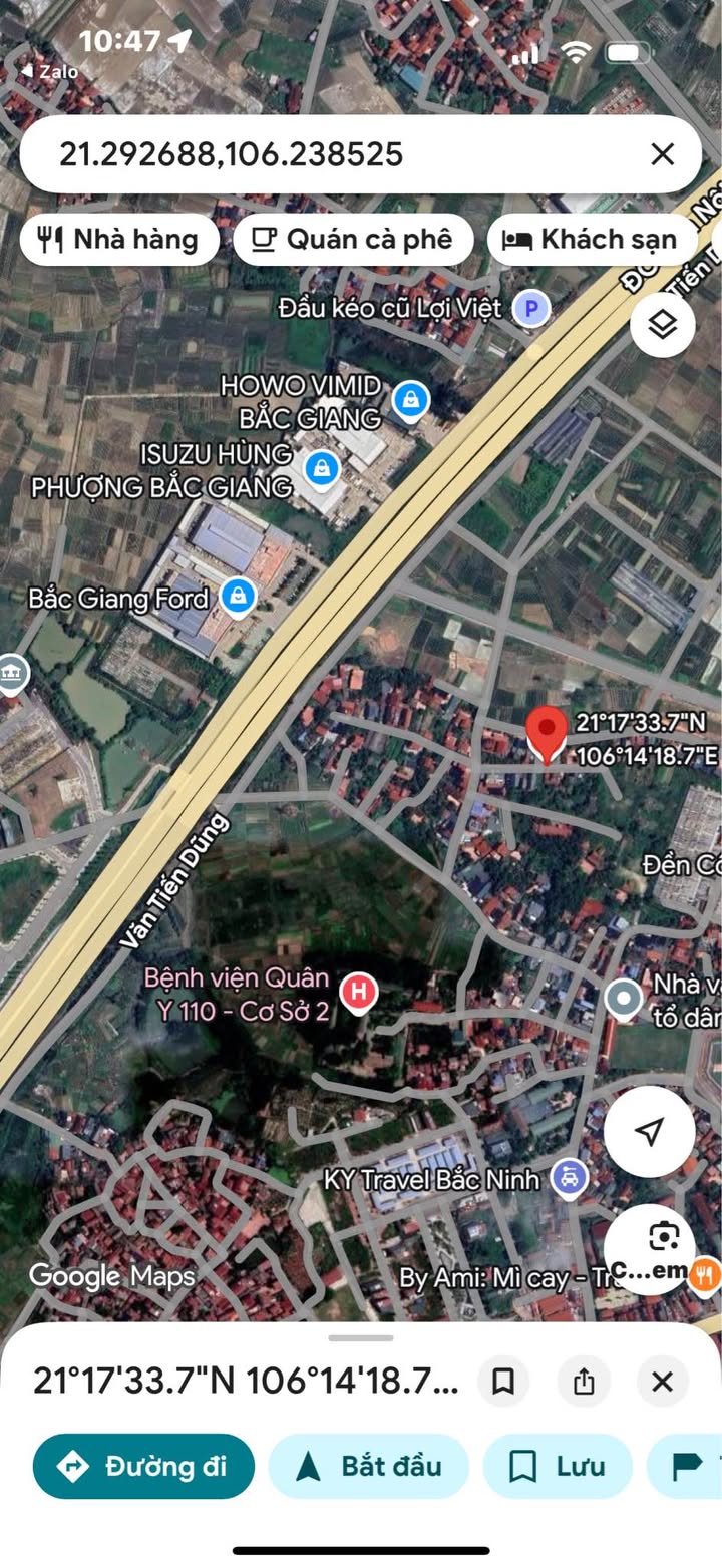 Đất thổ cư Dĩnh Trì Bắc Giang 88m² giá chỉ 1 tỷ - Đầu tư sinh lời ngay!