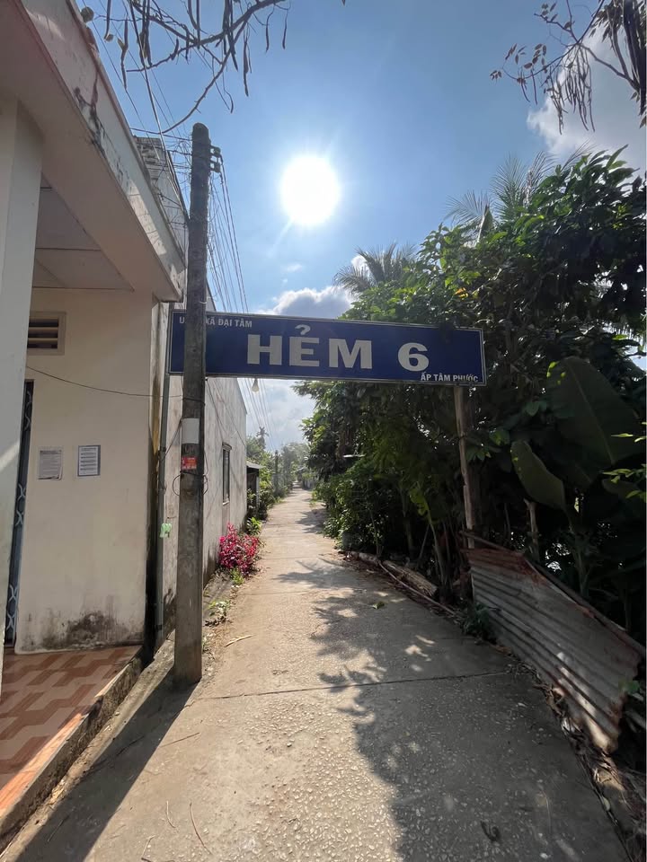 Đất nền hẻm 6, xã Đại Tâm, 290m² giá 700 triệu - Sổ hồng chính chủ!