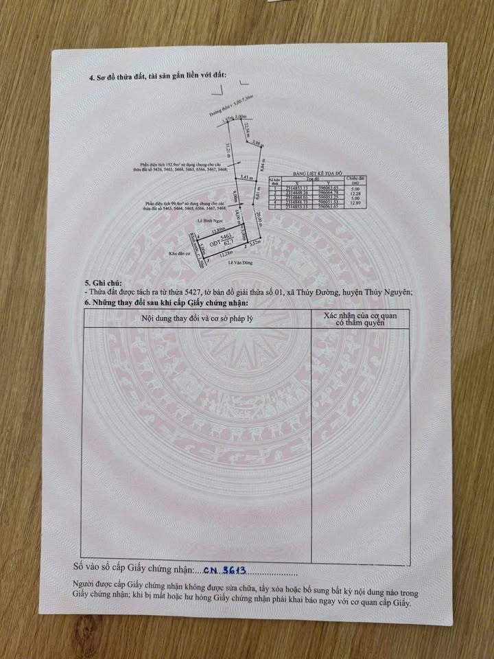 Đất nền Thủy Đường 62,7m² giá chỉ 2 tỷ - Đầu tư sinh lời ngay!