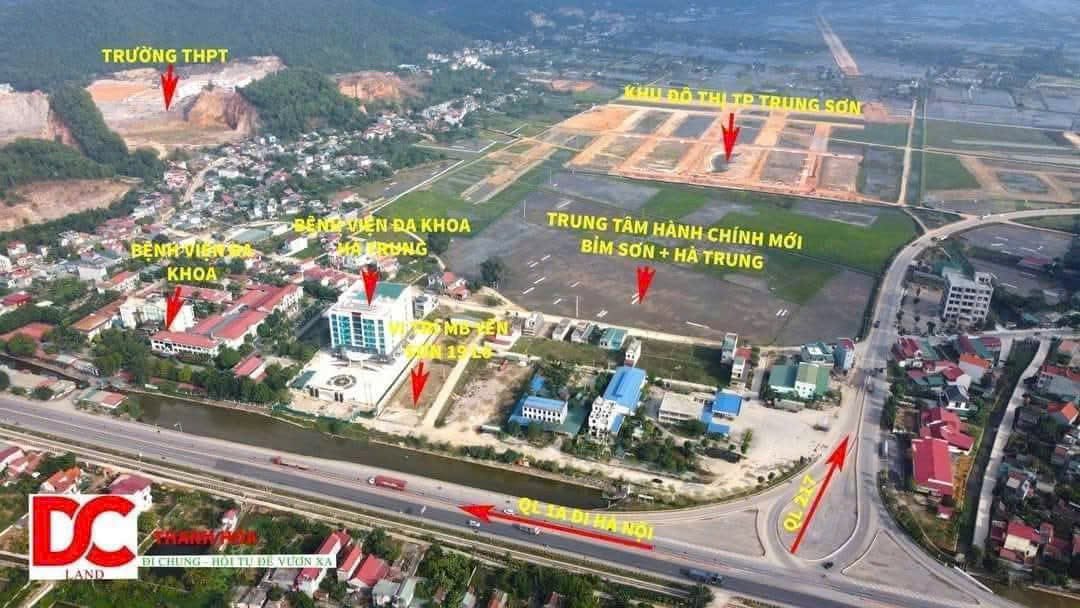 Đất nền xã Hà Trung 100m² giá chỉ 1 tỷ - Vị trí đẹp bên hông Bệnh viện Đa khoa!