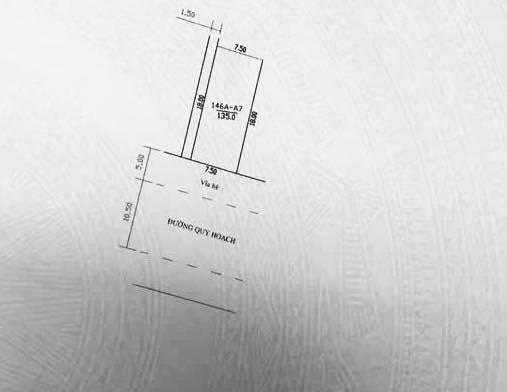 Mặt tiền đường Nguyễn Chánh Cầu Giấy 135m² giá 10 tỷ - Gần biển chỉ 70m!