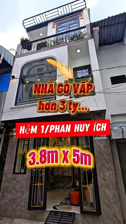 Nhà riêng An Hội Tây 15m² giá 3.58 tỷ - Thiết kế sang trọng, chính chủ!