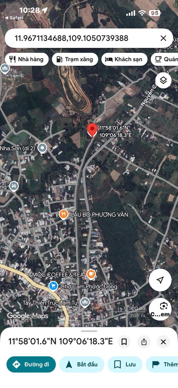 Đất nền Cam Phước Tây 1ha giá 6 tỷ - Sổ hồng thổ cư sẵn sàng giao dịch!