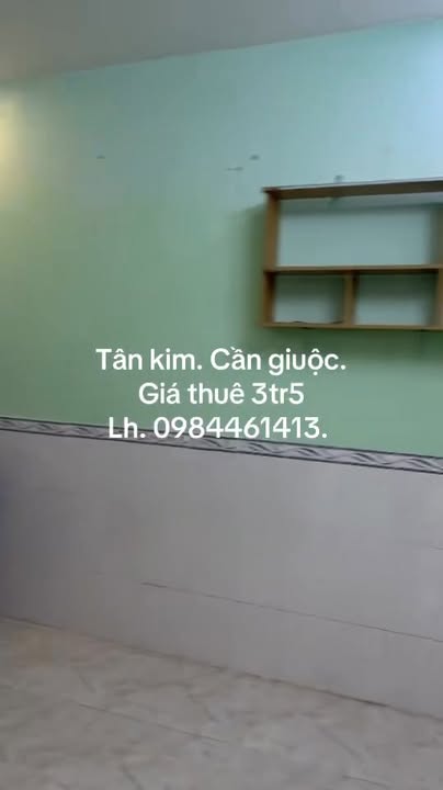 Nhà cho thuê 2PN tại ngã 3 Tân Kim, Cần Giuộc - Giá chỉ 3.5 triệu/tháng!