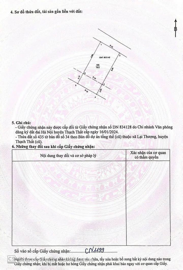 Đất Lại Thượng Thạch Thất 79m² giá nhỉnh tỉ - Mặt tiền rộng, vị trí đẹp!