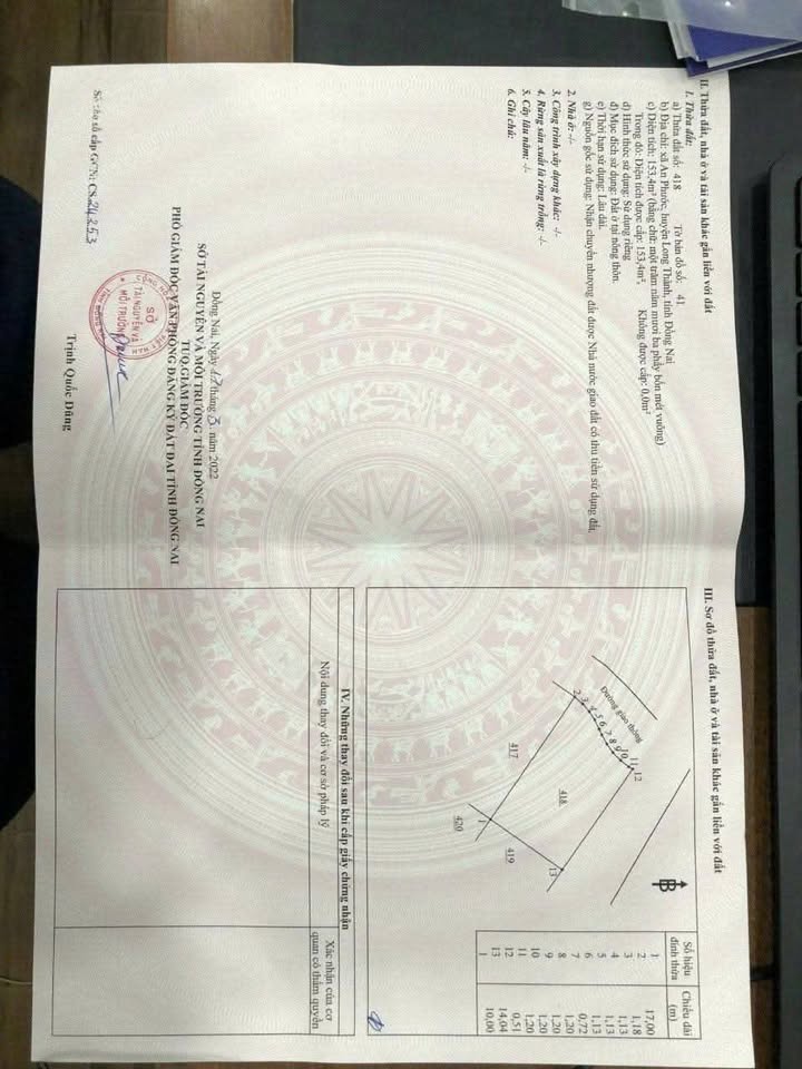 Bán lô biệt thự Thung Lũng Xanh An Phước 153,4m² giá 2.45 tỷ - Đầu tư tiềm năng!