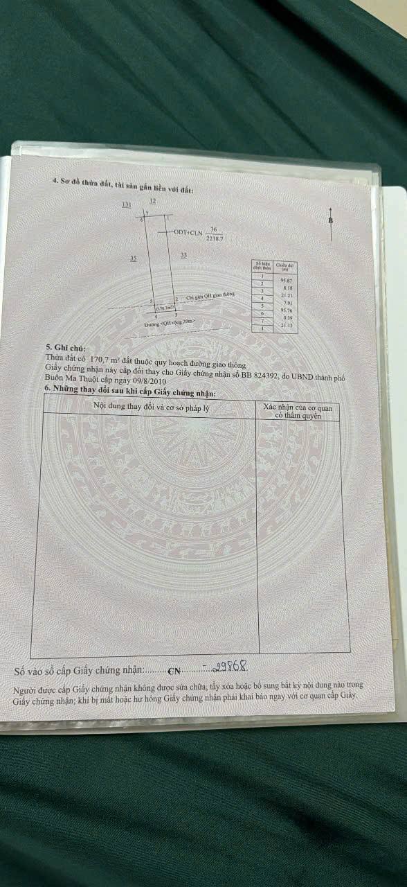 Đất nền Ea Tu 2218.7m² giá 5.99 tỷ - Đầu tư sinh lời bền vững!