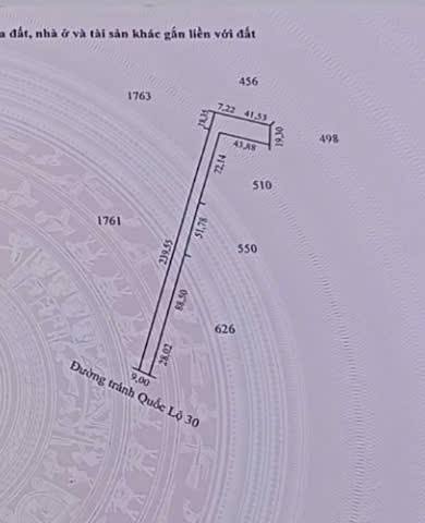 Đất nền 3.162m² đường Tránh QL30, phường Mỹ Ngãi, Đồng Tháp - Giá chỉ 1.85 tỷ!