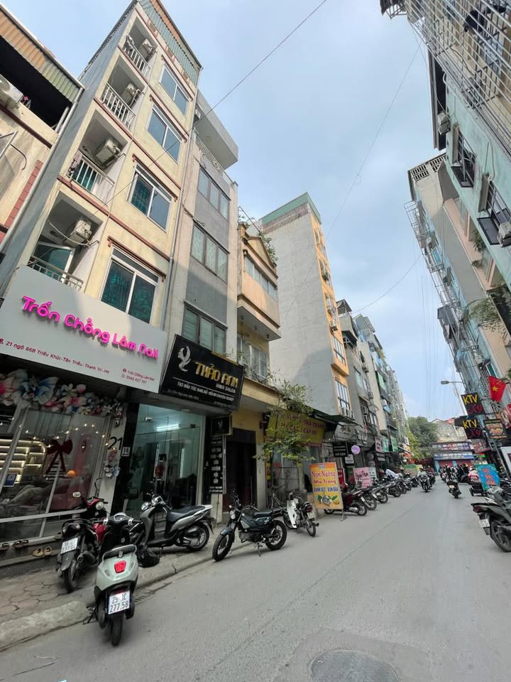 Nhà 4 Tầng Ngõ 66B Triều Khúc 40m² - Kinh Doanh Sầm Uất, Ô Tô Tránh!