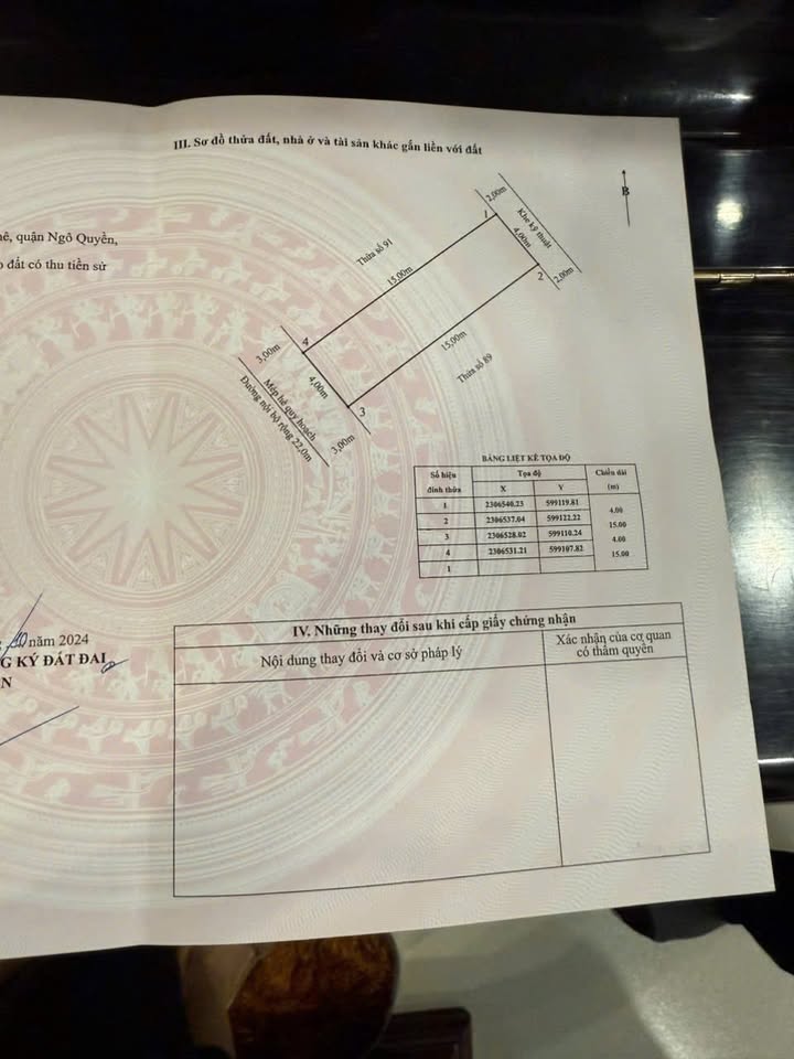 Nhà 4 tầng độc lập tại Lê Hồng Phong, Hải Phòng - Kinh doanh đắc địa chỉ 11 tỷ