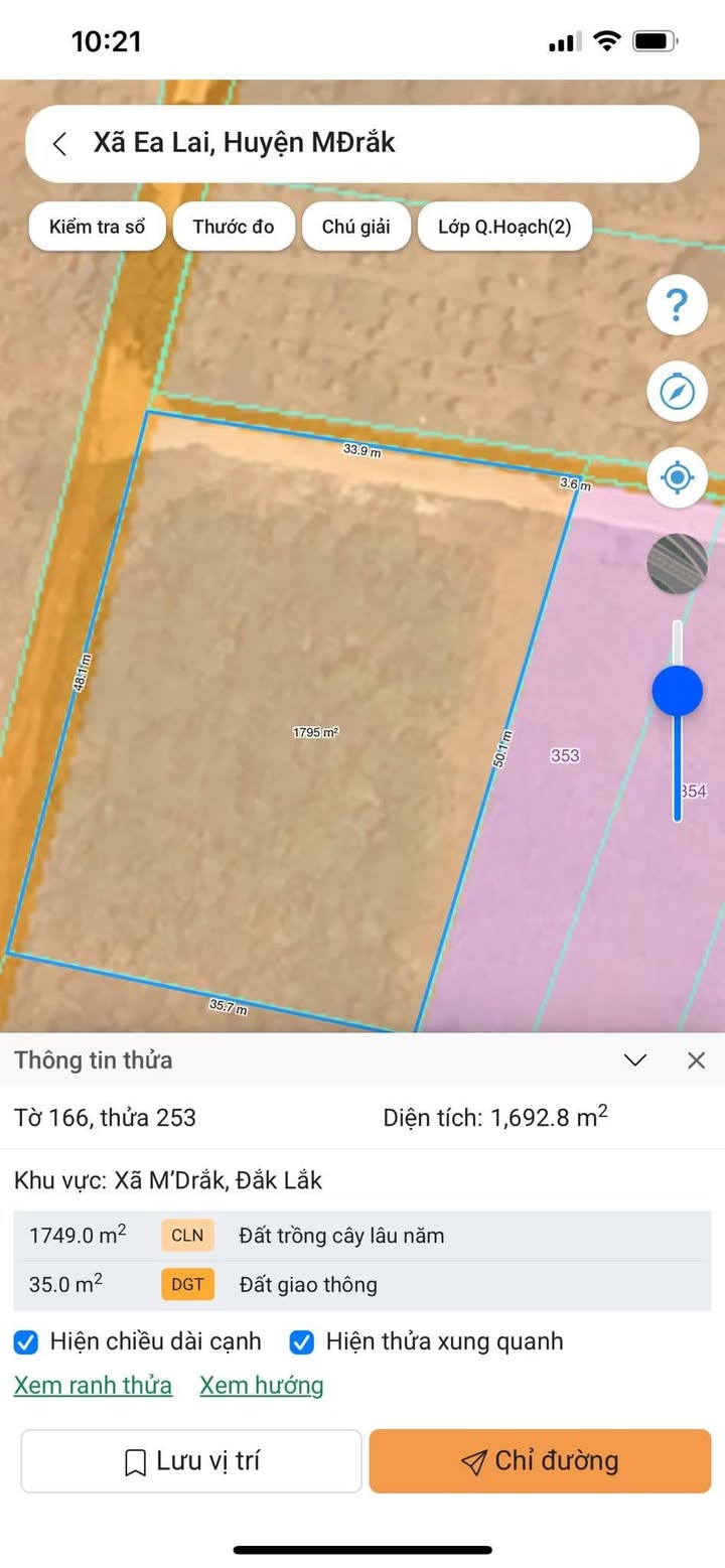 Đất thổ cư 1700m² tại thôn 1, xã Ea Lai, huyện M'Đrắk giá chỉ 450 triệu - Cơ hội đầu tư tuyệt vời!
