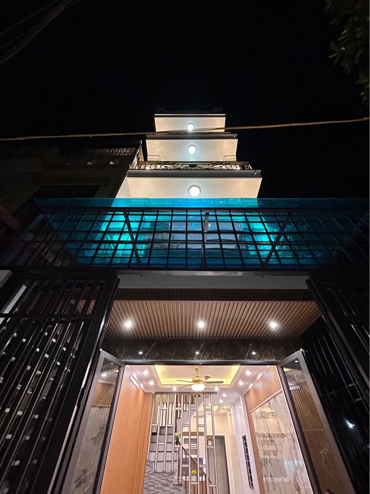 Nhà 4 tầng Vũ Lăng 50m² giá 6.55 tỷ - Thiết kế hiện đại, sổ đỏ chính chủ!