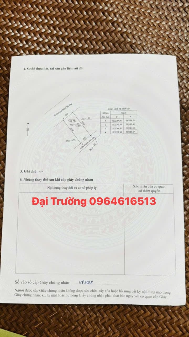 Đất ở Nam Lý, Đồng Hới 152m² giá 2 tỷ - Đường ô tô thông thoáng!