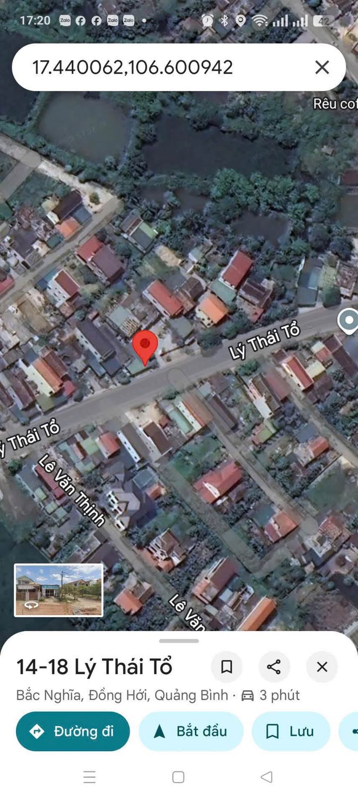 Mặt tiền Lý Thái Tổ, TP. Đồng Hới, 385.3m² giá 4.5 tỷ - Kinh doanh sầm uất!