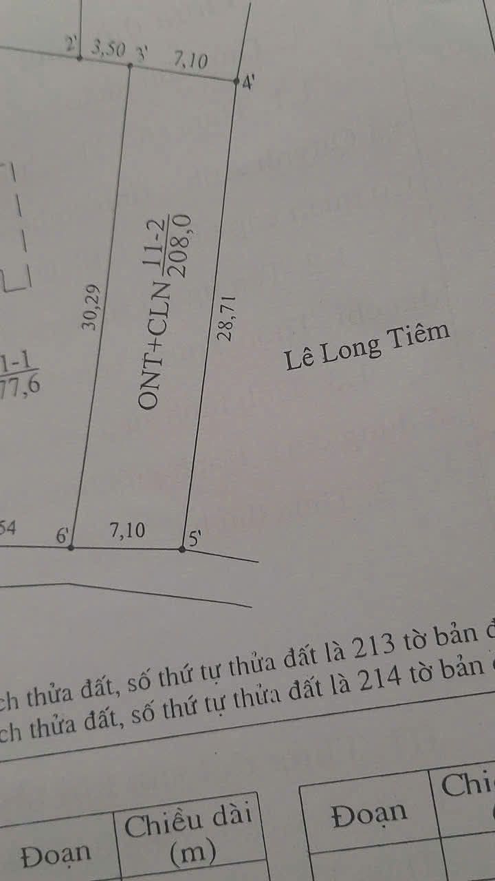 Đất thổ cư thôn 3, xã Quỳnh Anh 196m² - Đường ô tô thoải mái!
