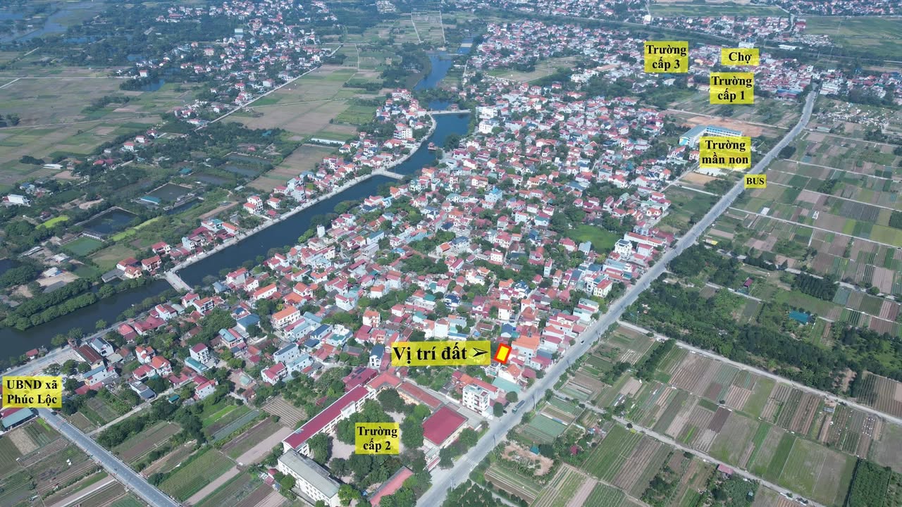 Đất nền Phúc Thọ 80m² giá đầu tư - Gần trường THCS Võng Xuyên!