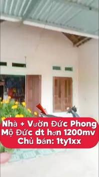 Nhà vườn tại Lân Phong, Mộ Đức, Quảng Ngãi 1221m² - Cơ hội đầu tư hấp dẫn!