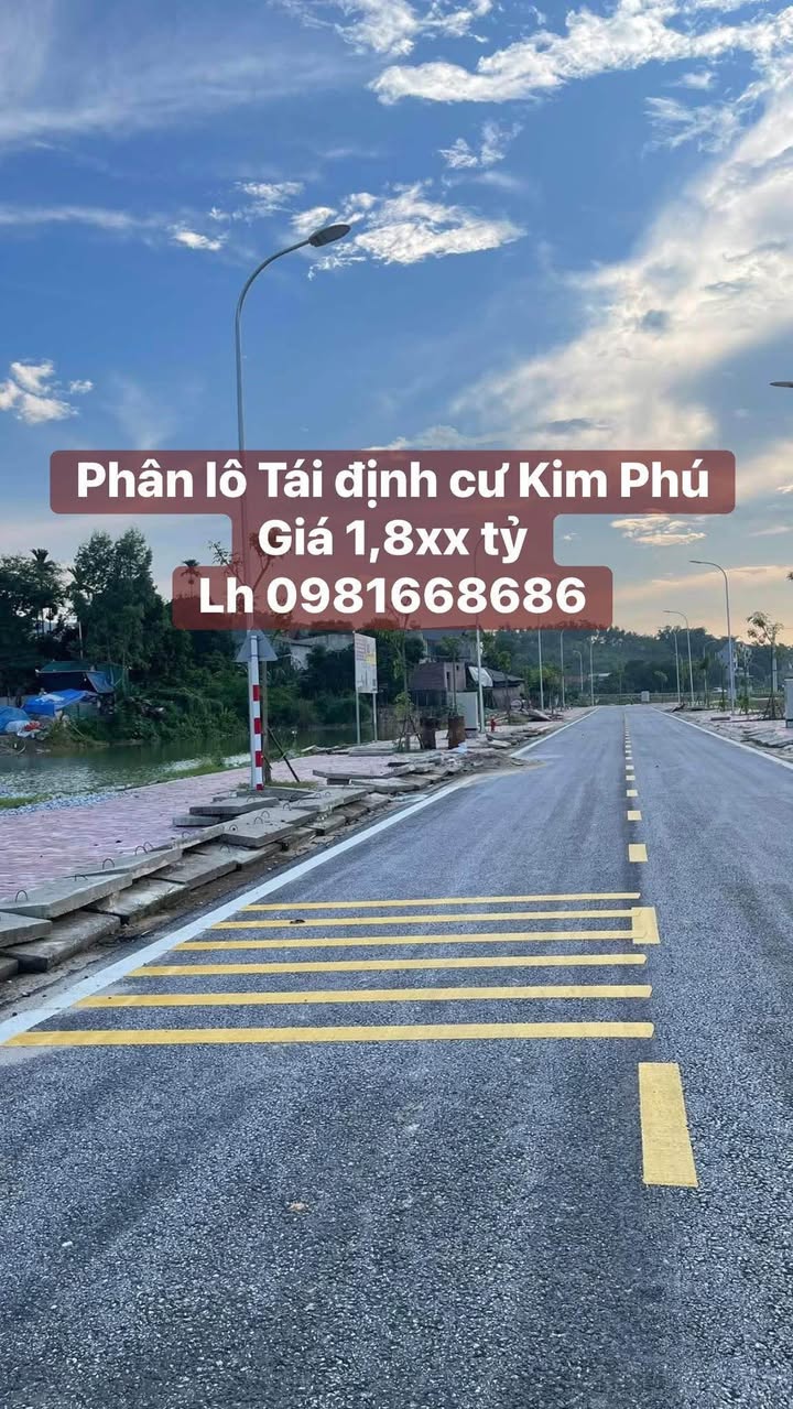 Lô đất kinh doanh Tái định cư Kim Phú 100m² giá 1.8 tỷ - Cơ hội vàng đầu tư!