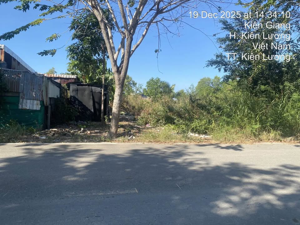 Đất nền mặt tiền lộ Mo So, xã Kiên Lương, 180m² - Cơ hội đầu tư hấp dẫn!