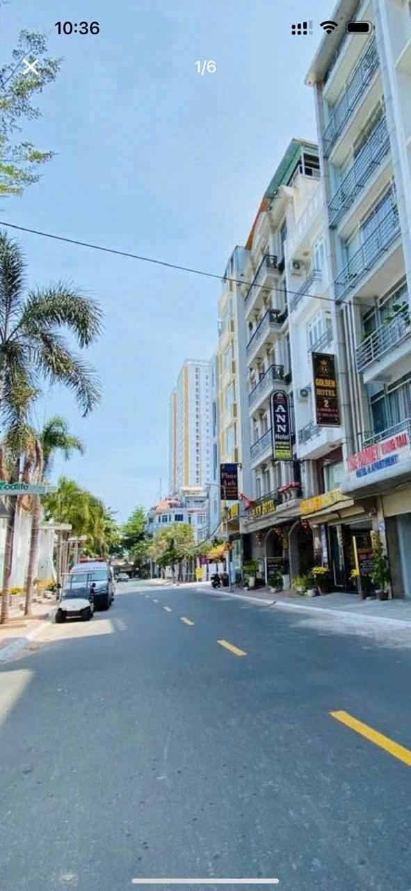 Khách sạn 1T 5L mặt tiền khu Á Châu, 185m² giá 38 tỷ - Cơ hội đầu tư sinh lời cao!