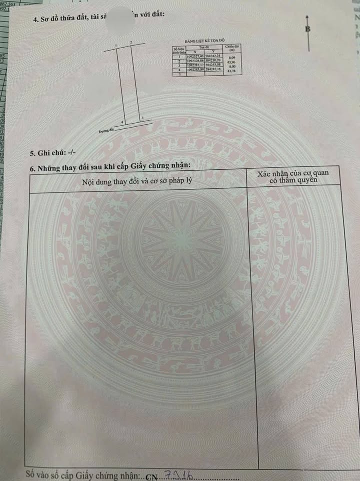 Đất nền 352m² tại ấp Nê Có, xã Song Lộc, Châu Thành, Trà Vinh - Giá chỉ 195 triệu VND!