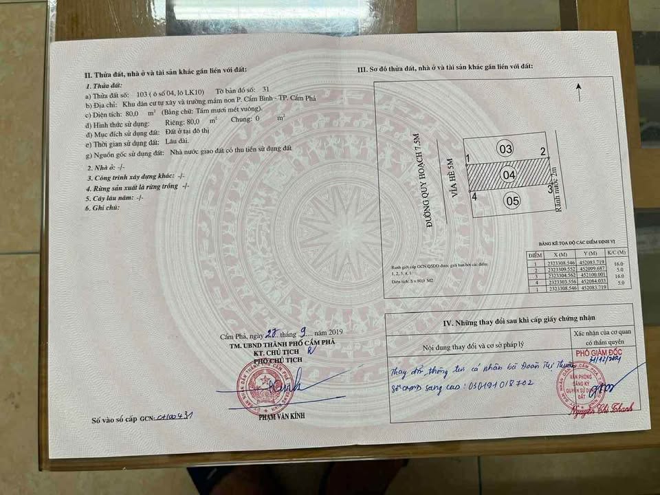 Đất nền Green Park Cẩm Bình 80m² giá 2 tỷ - Sổ đỏ chính chủ