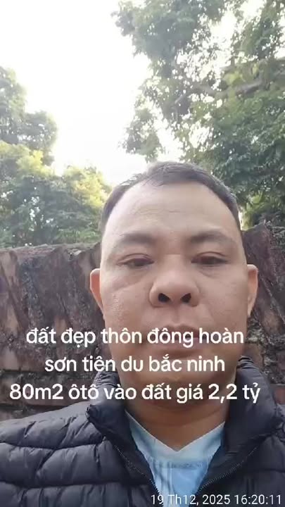Đất nền thôn Đông, Hoàn Sơn, Tiên Du, Bắc Ninh 80m² giá 2.2 tỷ - Ô tô vào tận đất!