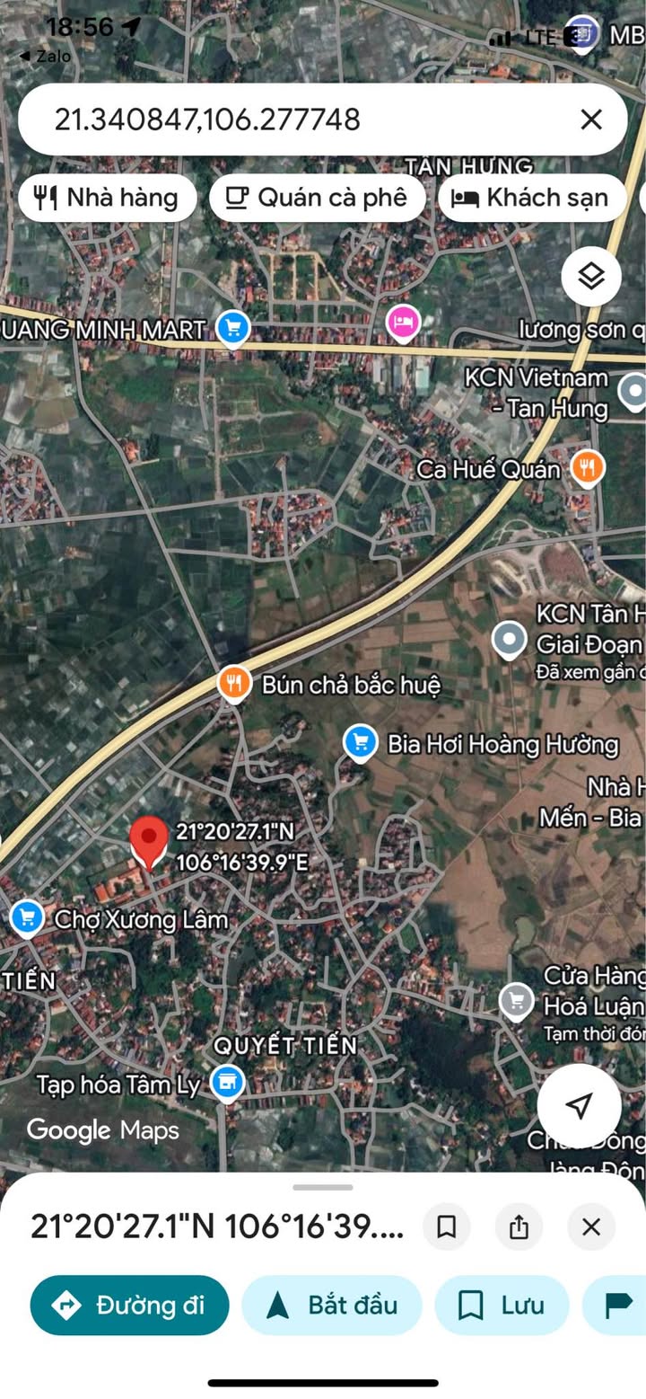 Đất nền Xương Lâm, Lạng Giang 200m² giá 2.6 tỷ - Đầu tư sinh lời ngay!