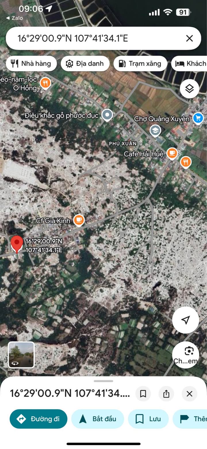 Đất nền mặt tiền TL3 Phú Hồ, TP Huế 160m² giá chỉ 1.65 tỷ - Pháp lý rõ ràng, đầu tư sinh lời!