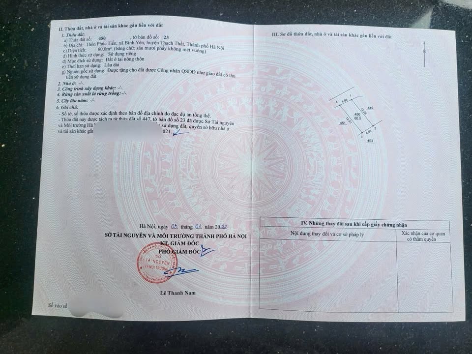 Đất nền Phúc Tiến, Phú Xuyên 60m² - Giá cạnh tranh, vị trí đắc địa!