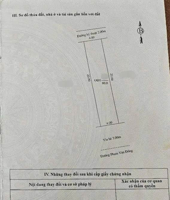 Mặt tiền đường Phạm Văn Đồng, Hải Dương 80m² giá 5 tỷ - Đầu tư sinh lời ngay!