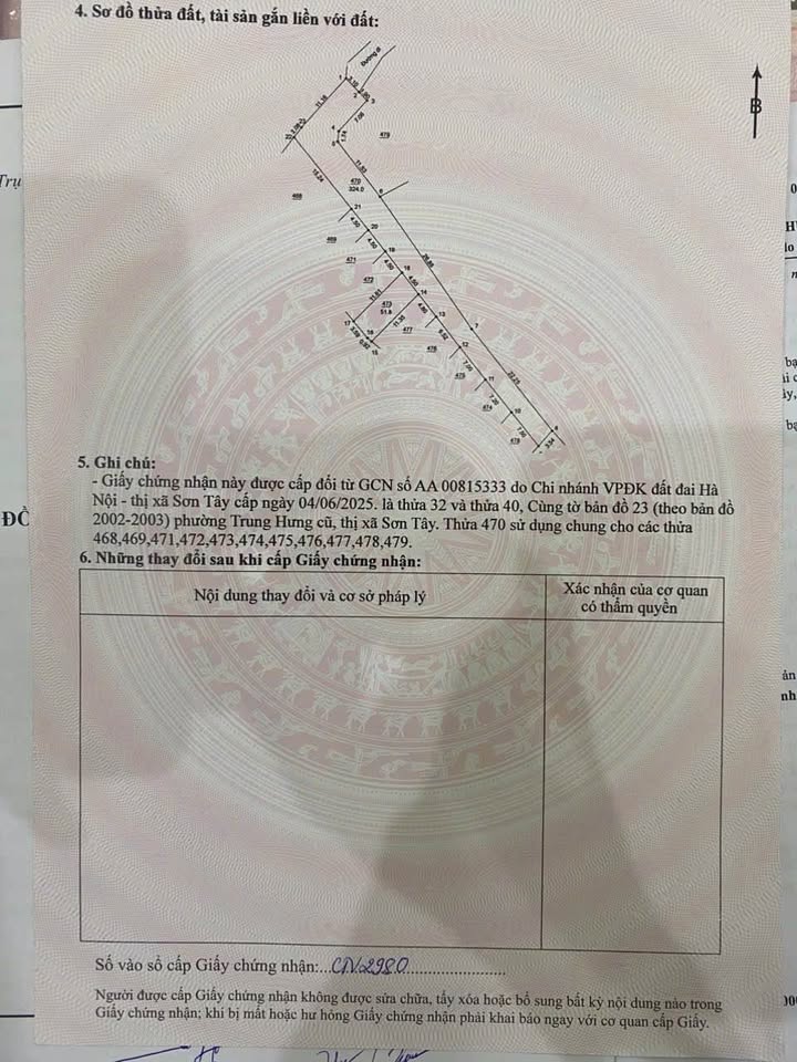 Bán đất thổ cư 51,8m² tại TDP 1 Ái Mỗ, Sơn Tây - Vị trí đẹp, khu dân cư văn minh!