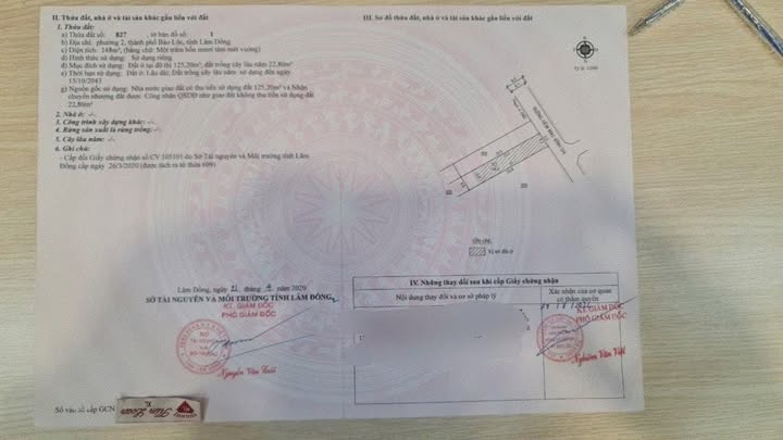 Nhà mặt tiền Nguyễn Trãi, Bảo Lộc 147m² giá 1.89 tỷ - Pháp lý rõ ràng, xây dựng tự do!