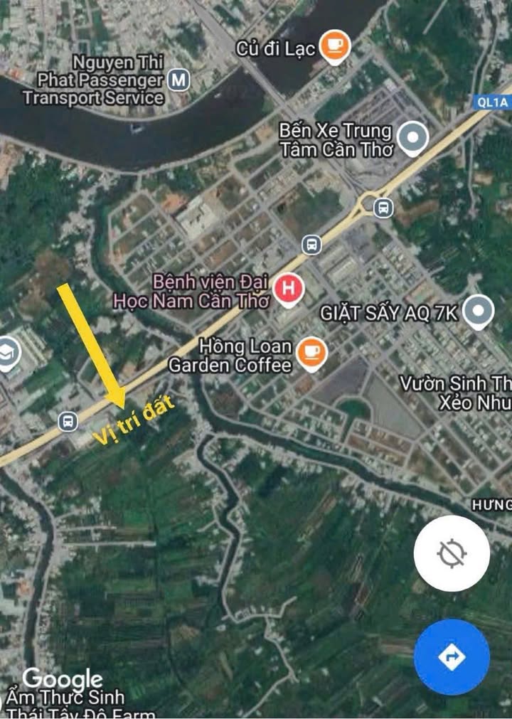 Đất mặt tiền đường dẫn QL1A, Phường Cái Răng, 4870m² giá 43.83 tỷ - Cơ hội đầu tư hấp dẫn!