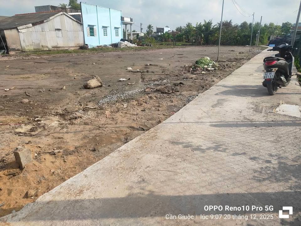 Đất nền chính chủ tại Mỹ Lộc, Cần Giuộc 86m² giá 590 triệu - Sổ hồng đầy đủ!