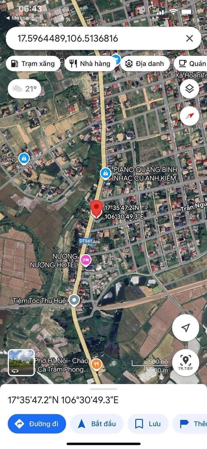 Đất nền mặt tiền tỉnh lộ 561, Bố Trạch 160m² giá 1.5 tỷ - Cơ hội đầu tư hiếm có!