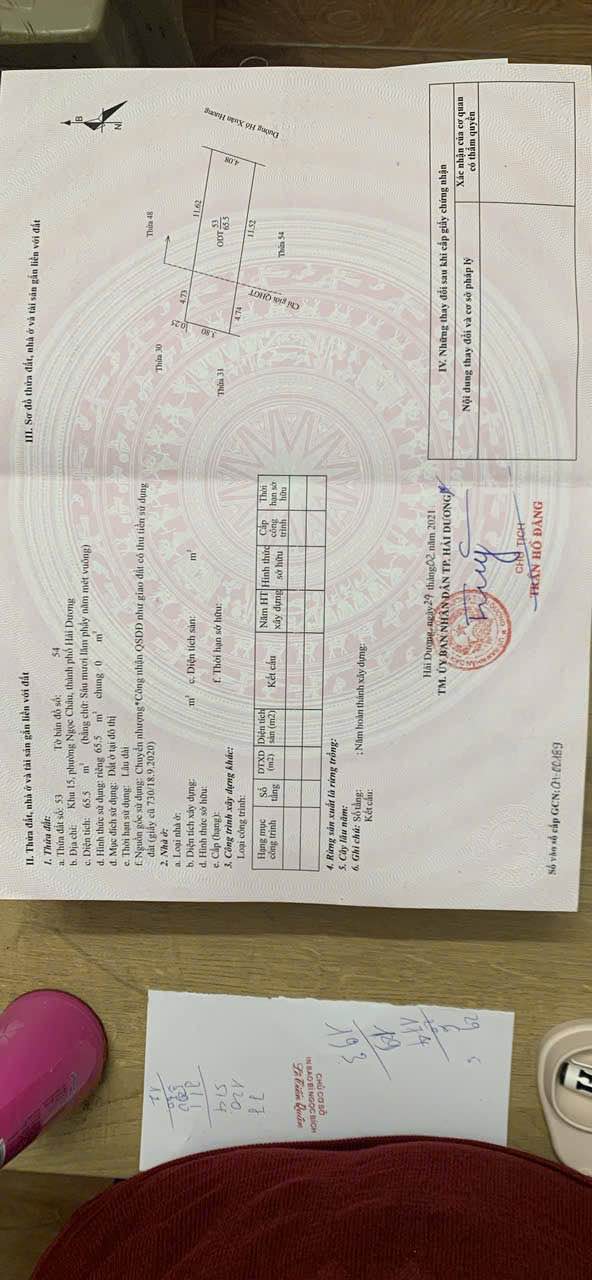 Đất mặt phố Hồ Xuân Hương, Hải Dương 132m² giá 2 tỷ - View sông thơ mộng!