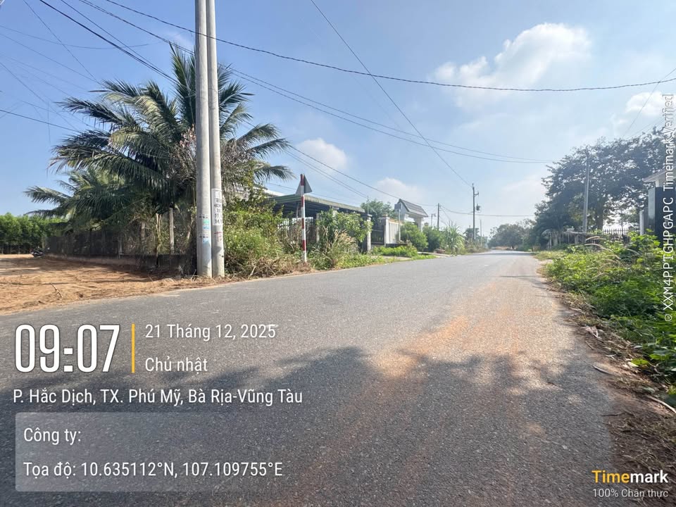 Đất nền Hắc Dịch, Bà Rịa - Vũng Tàu 100m² giá chỉ từ 250 triệu - Cơ hội đầu tư tuyệt vời!