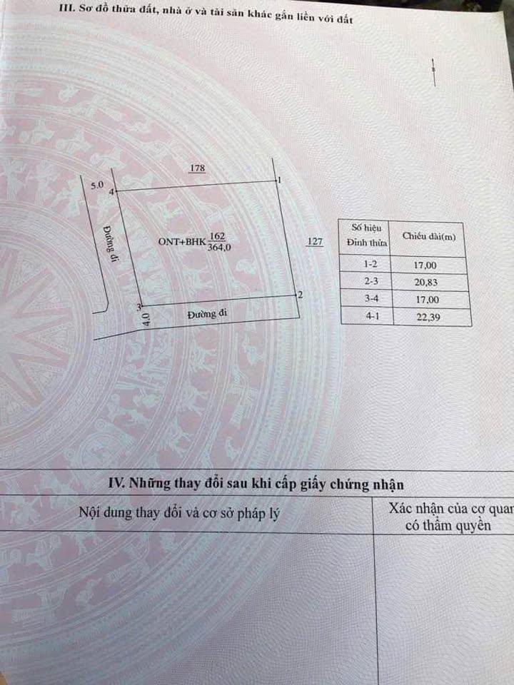 Đất nền Tịnh Hà, Sơn Tịnh 364m² giá 1 tỷ - Đầu tư sinh lời cao!