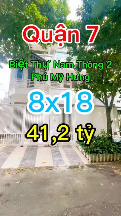 Biệt thự liền kề Nam Thông 2, Quận 7 - Diện tích 144m², Giá 41.2 tỷ - Sẵn sàng vào ở ngay!